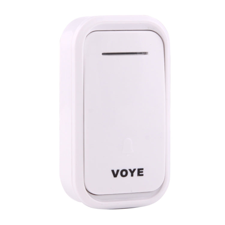 VOYE V015F2 Wireless Smart Music Home Doorbell with Dual Receiver, Remote Control Distance: 120m (Open Air), V015F2 VOYE V015F2 Wireless Smart Music Home Doorbell with Dual Receiver, Remote Control Distance: 120m (Open Air), V015F2